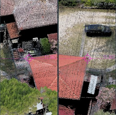 Multiview: the same roof seen from two oblique angles